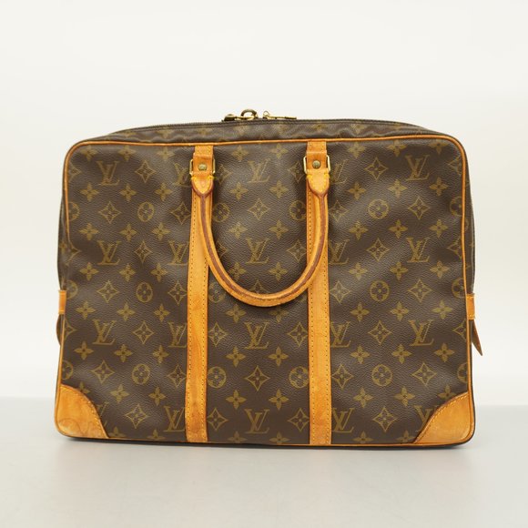 [3za0179] Auth Louis Vuitton Briefcase Monogram Porte Document Voyage M53361 - Picture 15 of 15